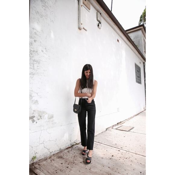 NEW Everlane The Way High Jean in Coal Size 31